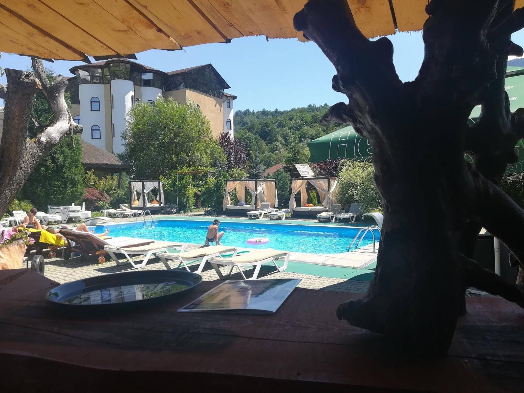 Castelul De Vis Hotel เปโตรชานิ ภายนอก รูปภาพ