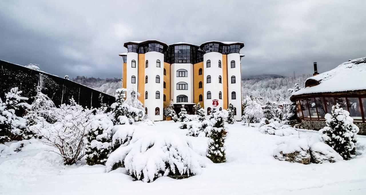 Castelul De Vis Hotel เปโตรชานิ ภายนอก รูปภาพ